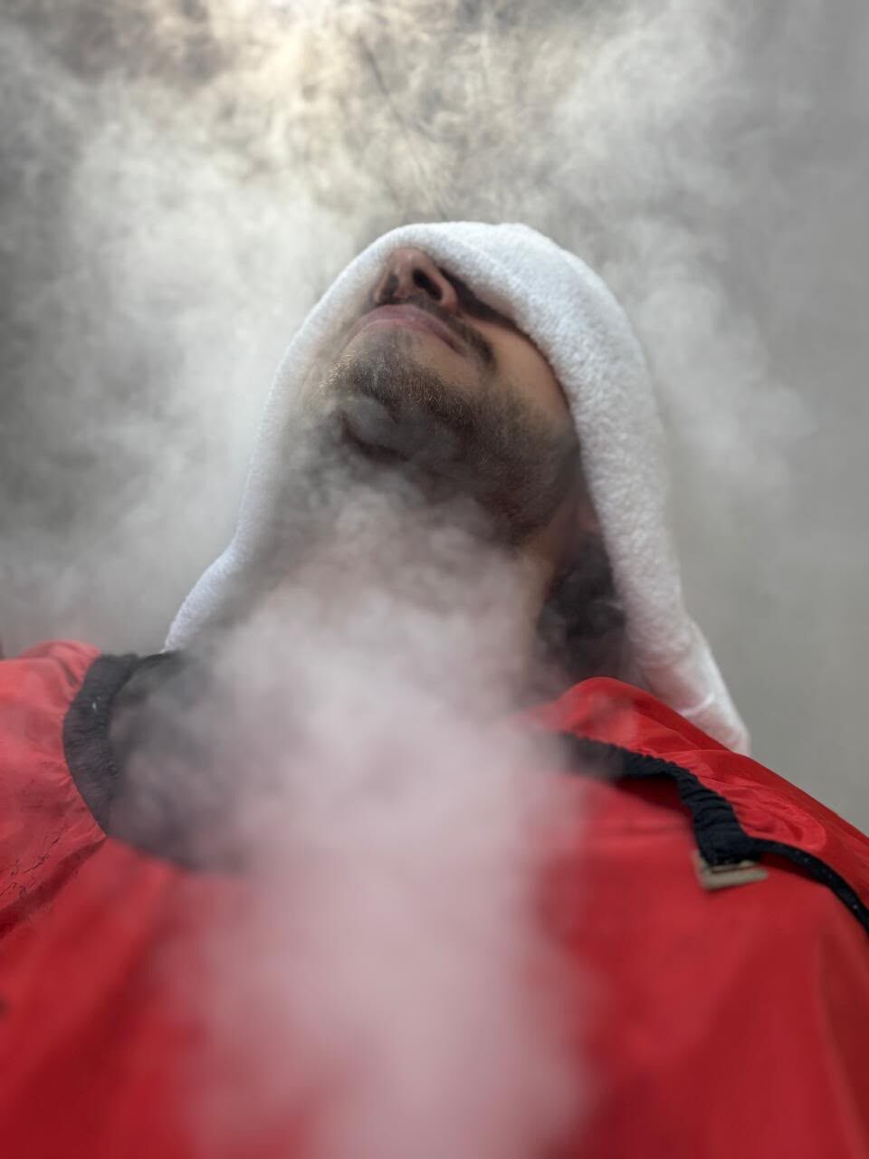 Terapia con vapor VIP Barbería